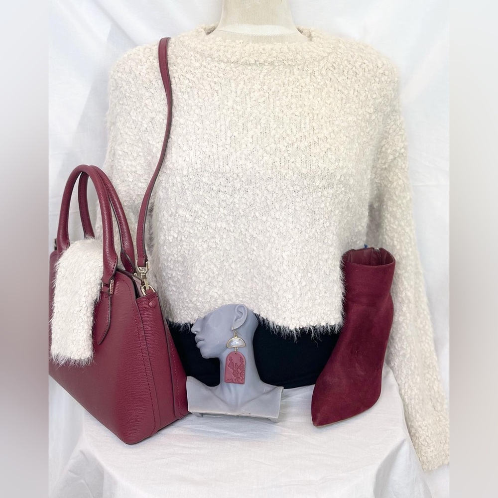 Long sleeve crop top